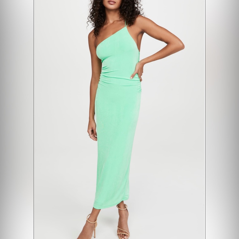 Significant Other Mint Green BodyCon slip maxi Dress size S 4
